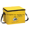 Custom Reusable Non-Woven Thermal Insulated Ice Picnic Lunch Cool Cooler Bag for Promotional